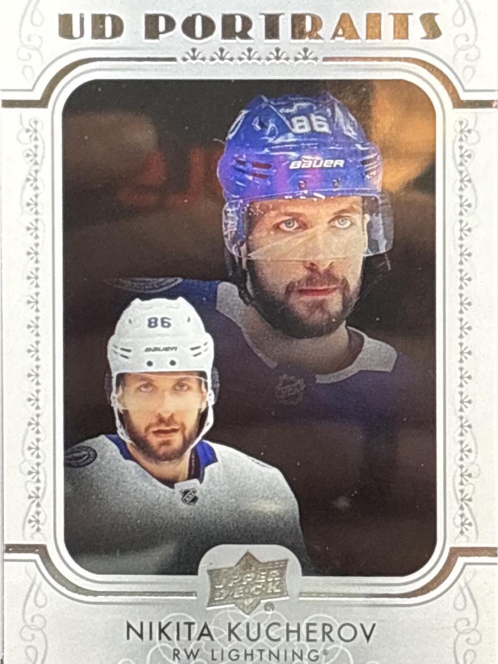 Portraits Nikita Kucherov Hockey Card